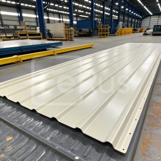 Профнастил С20 полиэстер (Zn100-180) 0,65х1100х1200 мм, RAL 1014